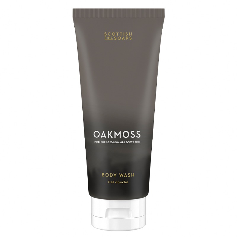 Image of Scottish Fine Soaps Oakmoss Body Wash 200ml Tube