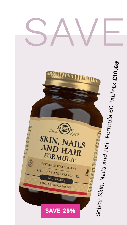 Solgar Skin, Nails and Hair Formula 60 Tablets