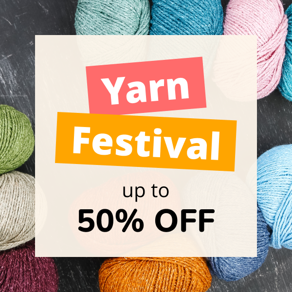 Yarn Festival up to 50% off