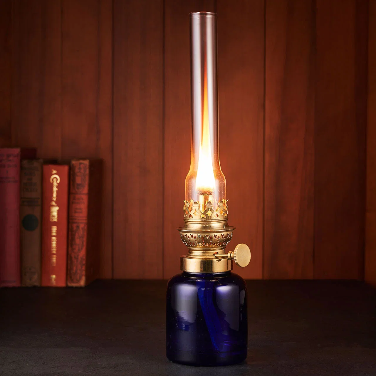 Image of Heirloom Oil Table Lamp - Small