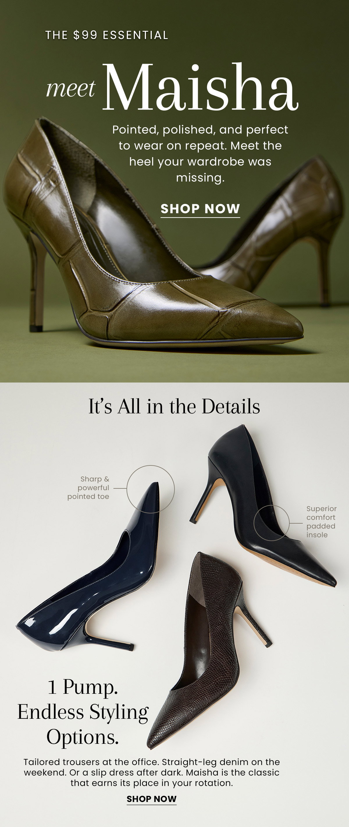 The $99 Essential | Meet Maisha [Shop Now]