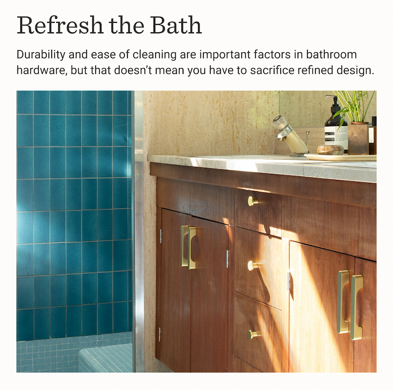 Refresh the Bath