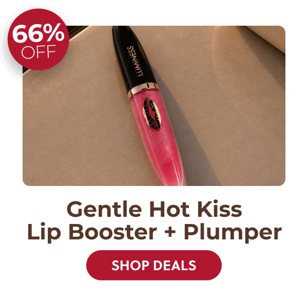 Gentle Hot Kiss Lip Booster + Plumper: Plumps and hydrates lips for the perfect pout.