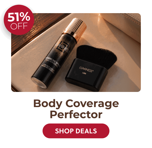 BODY COVERAGE PERFECTOR: Conceals veins and imperfections all day.
