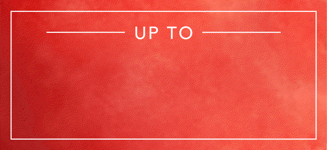 Up to 60% off in our summer sale