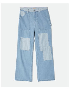 ESSEX PATCHWORK PANTS DENIM