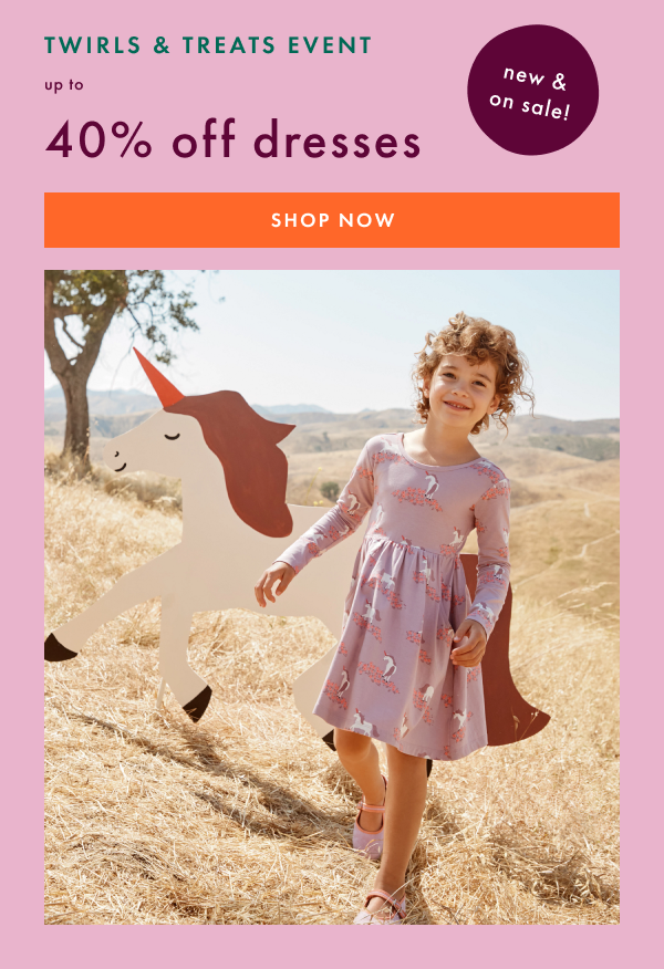 up to 40% off dresses | SHOP NOW