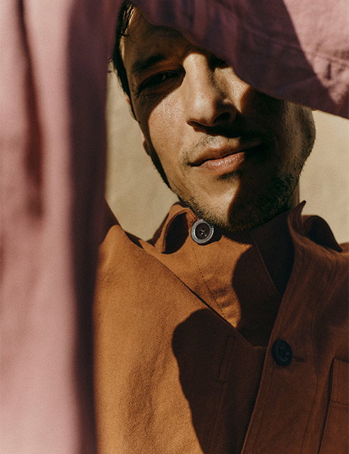 Garment Dyed Cotton Short Jacket