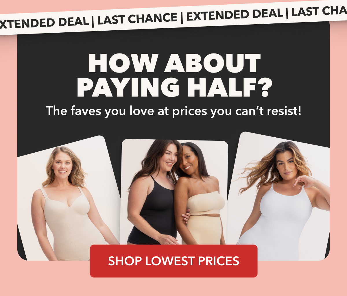 HOW ABOUT PAYING HALF?