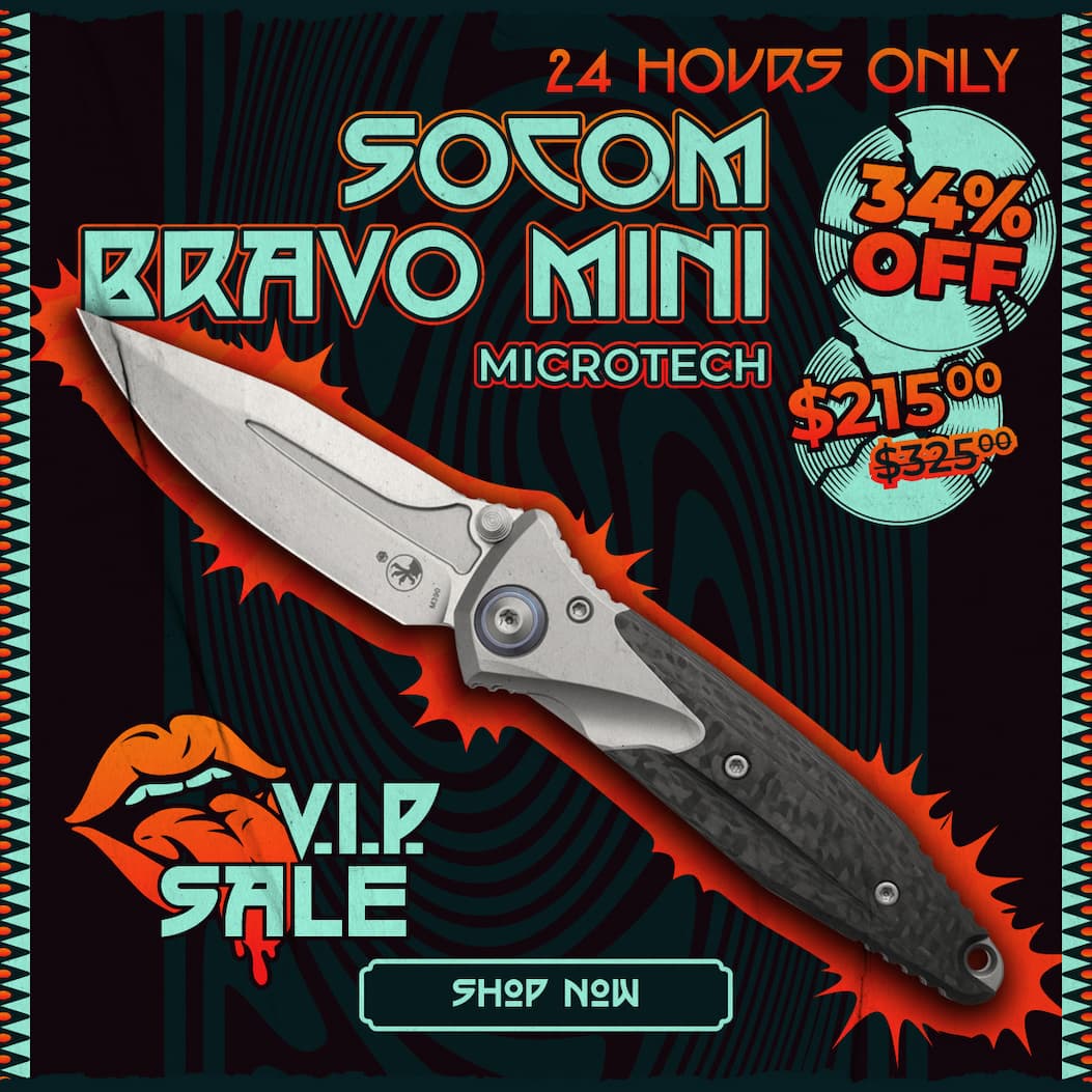 Doorbuster: Microtech Socom Bravo Mini