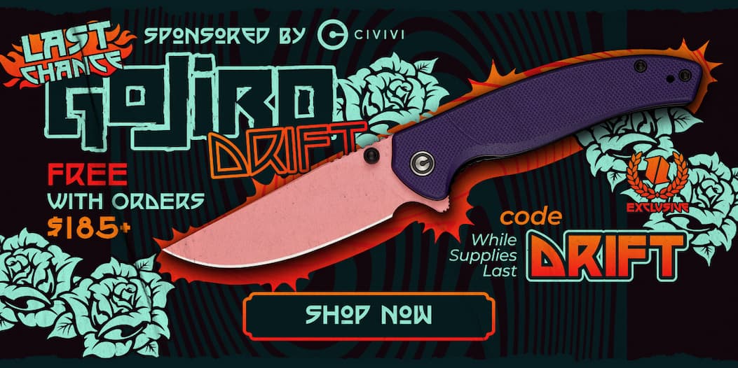 FREE CIVIVI Gojiro Drift With Orders $185+