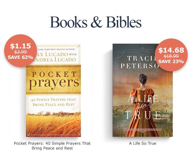 Books & Bibles | Pocket Prayers | A Life So True