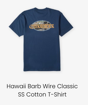Hawaii Barb Wire Classic Short Sleeve Cotton T-Shirt - Classic crewneck and short sleeves with a front graphic.