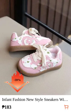 Infant Fashion New Style Sneakers With Comfortable Lining
