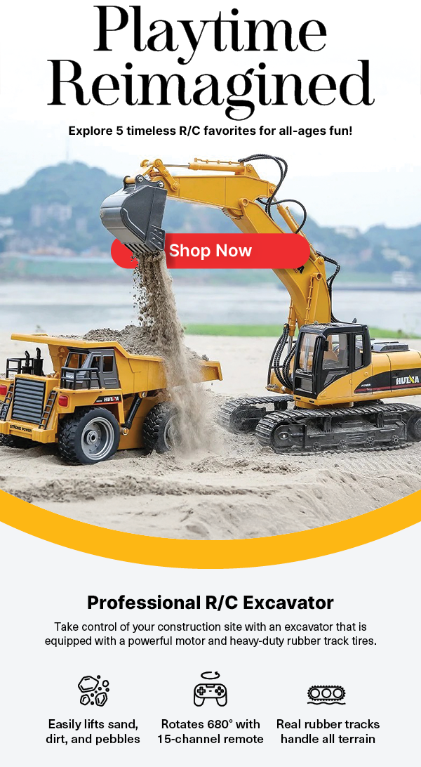 Professional RC Excavator