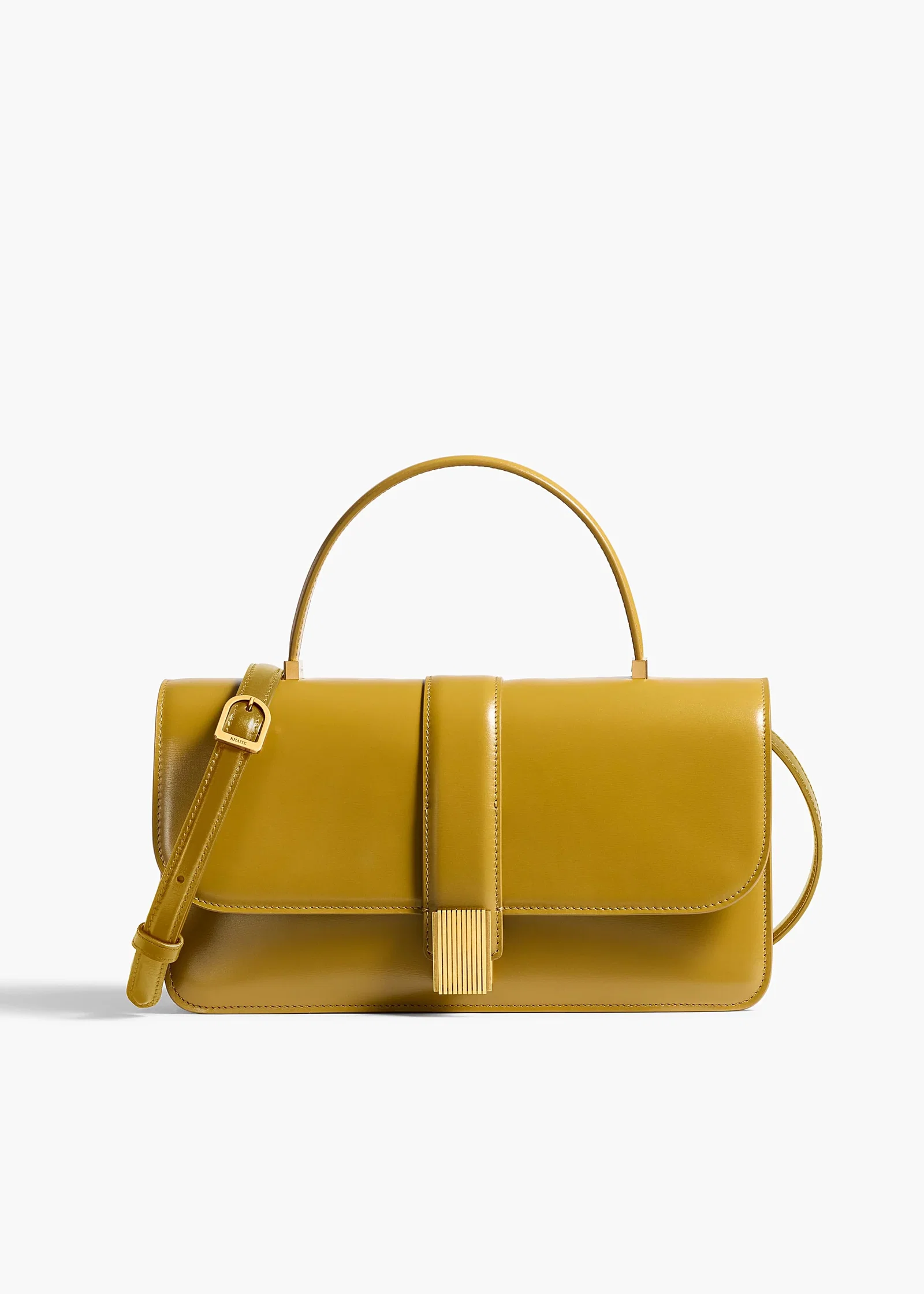 Image of Blake Top Handle Bag in Golden Olive