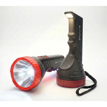 EVOLight 2.0 Set of 2 Rechargeable Flashlights w/ Power Banks