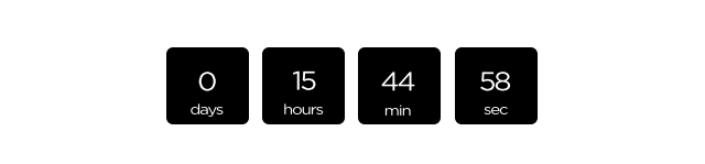Countdown to Sleep Weekend Ends