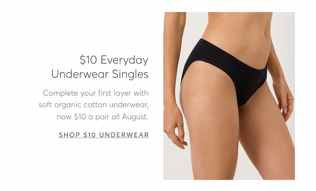 $10 Everyday Underwear Singles | Shop $10 underwear