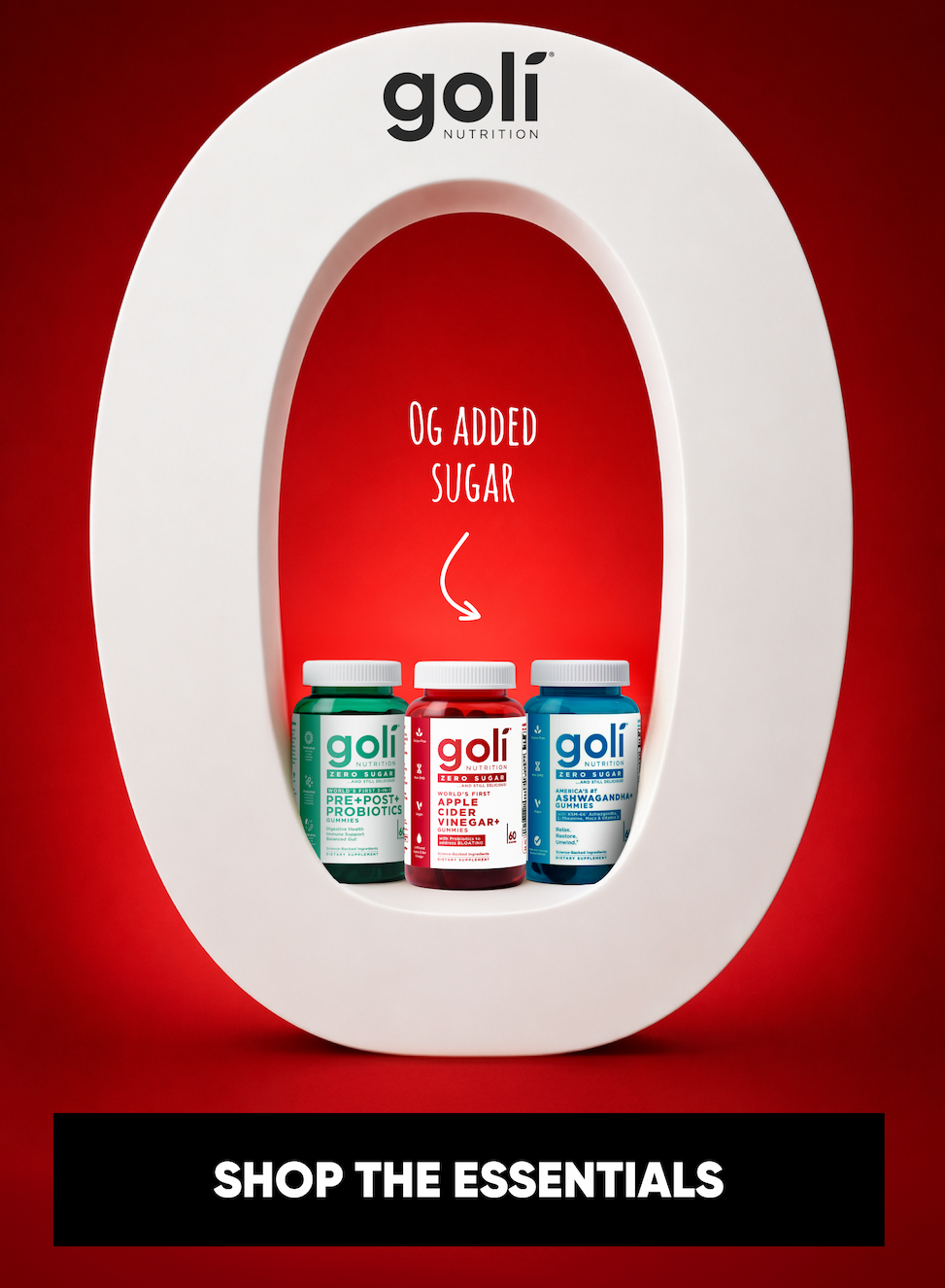 0g added sugar  SHOP THE ESSENTIALS