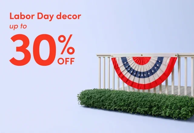 Labor Day decor clearance