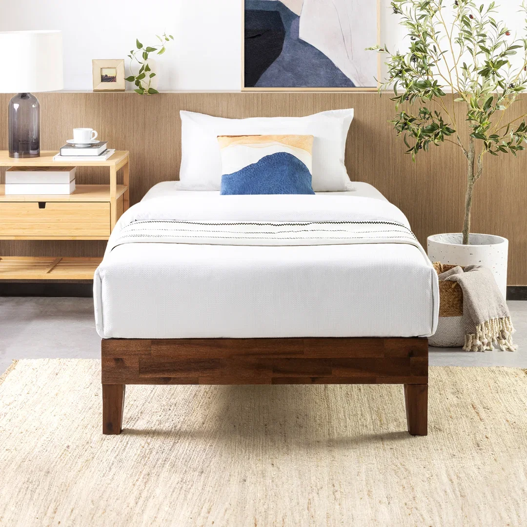 Amaryn Solid Wood Platform Bed