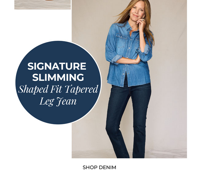 Signature Slimming Shaped Fit Leg Jean