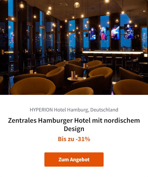 Zentrales Hamburger Hotel mit nordischem Design