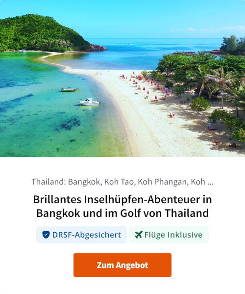 Brillantes Inselhüpfen-Abenteuer in Bangkok und im Golf von Thailand