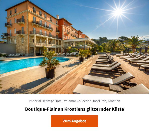 Boutique-Flair an Kroatiens glitzernder Küste