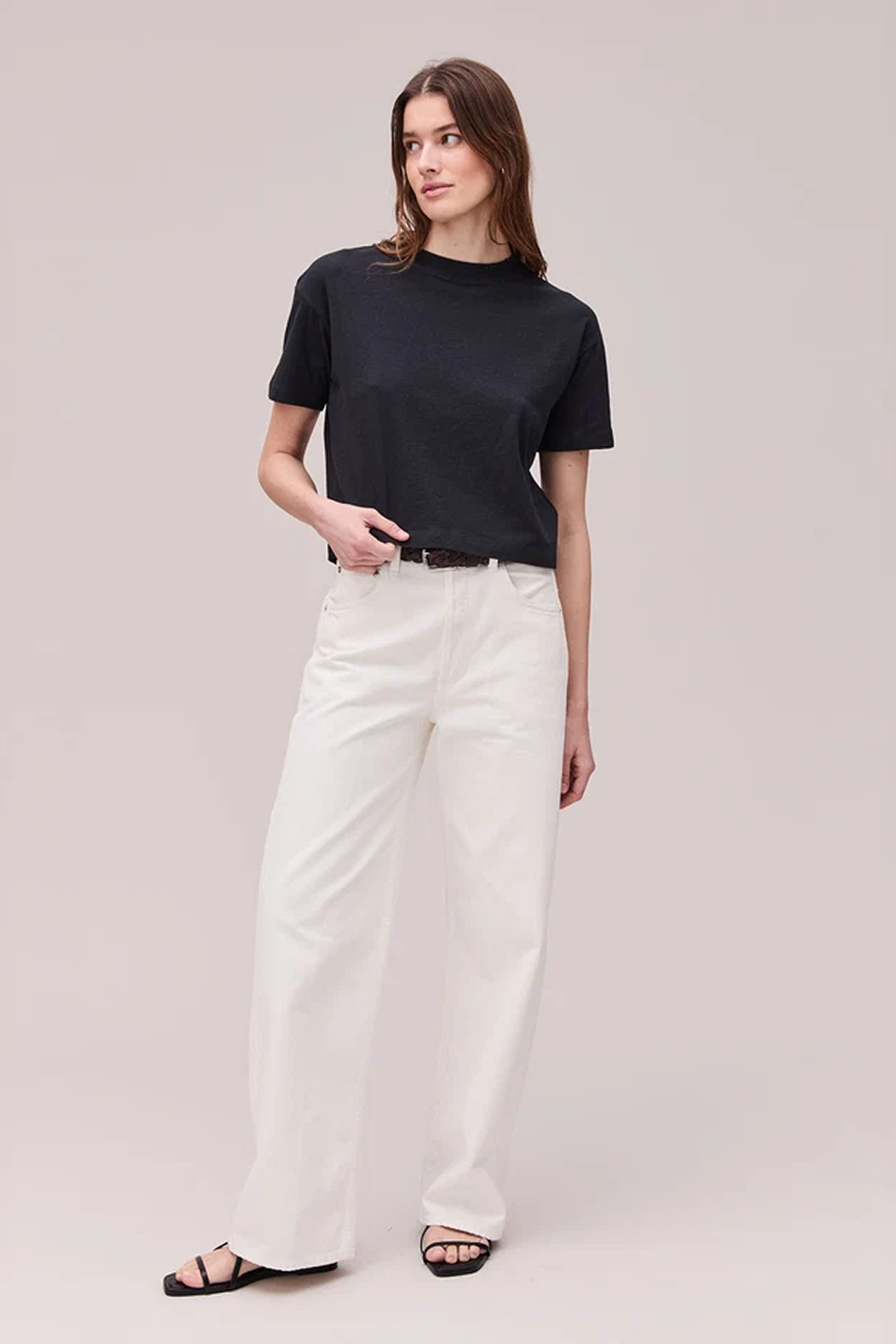 Vintage Oversized Crop Tee