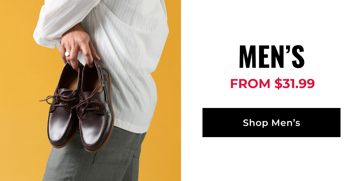 Men's Styles From $39.99 | Shop Now