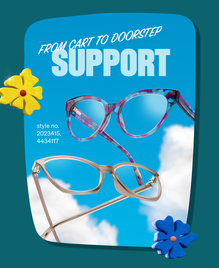  FROM CART TO DOORSTEP SUPPORT. Style no. 2023415, 4434117
