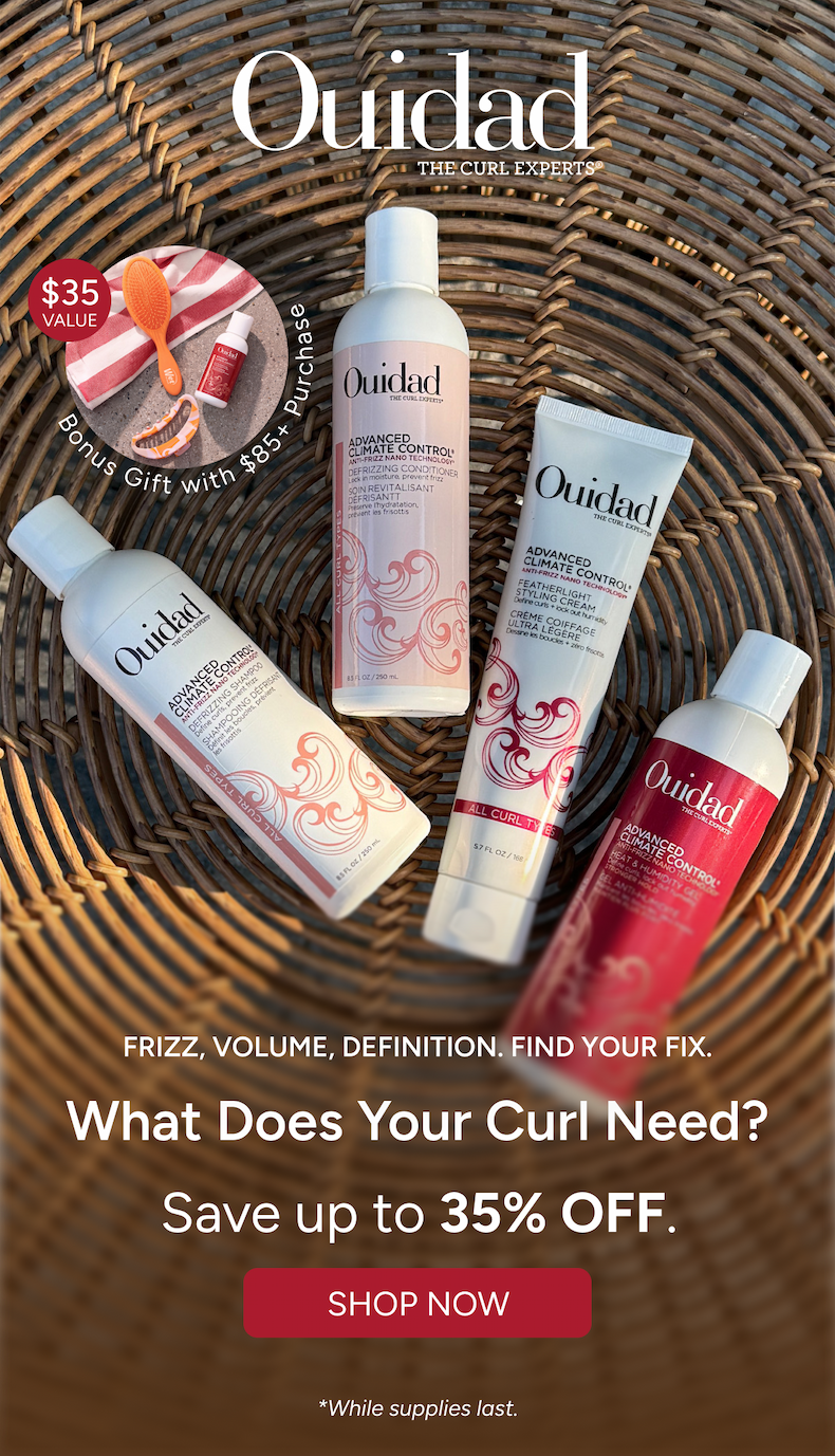Frizz, Volume, Definition. Find Your Fix.  - What does Your Curl Need? -Save Up to 35% Off