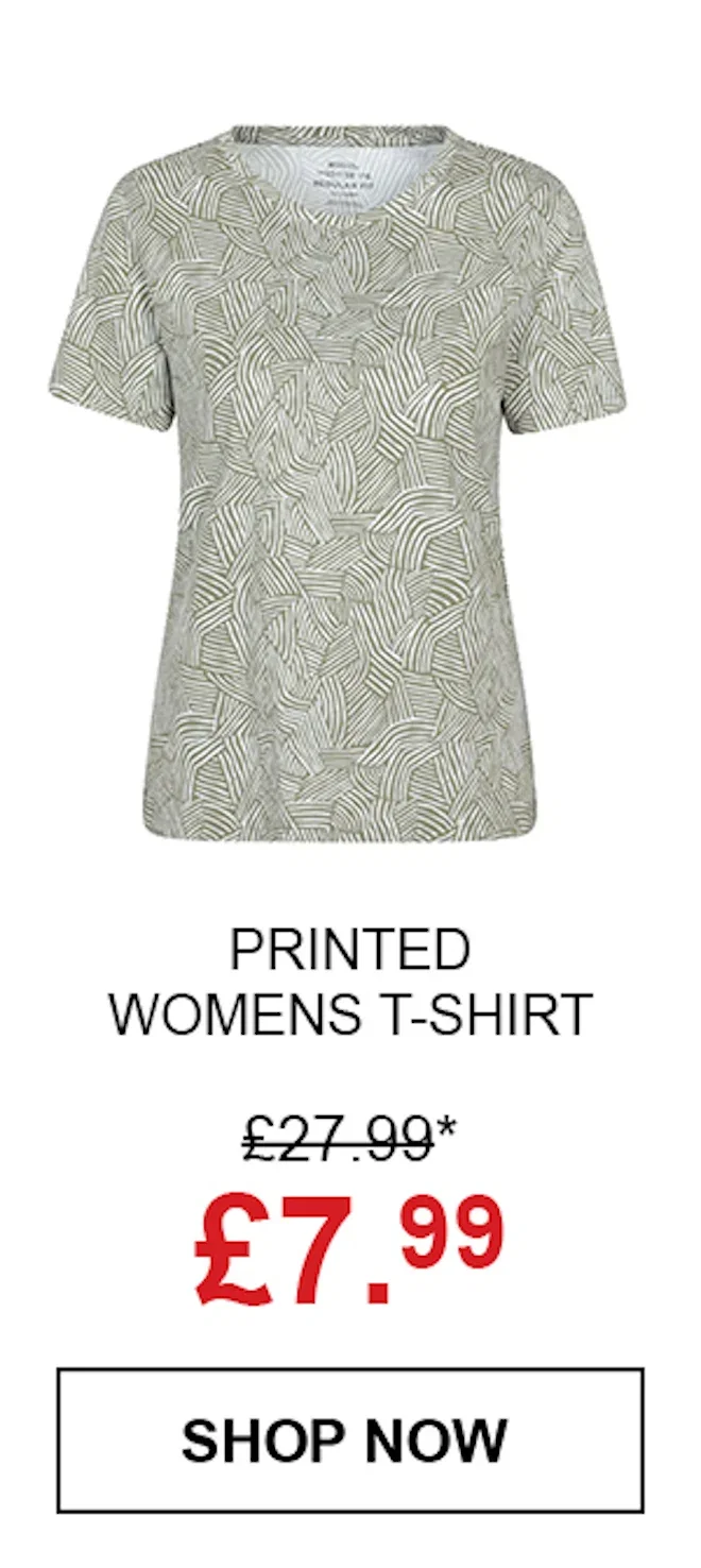 Printed Womens T-Shirt