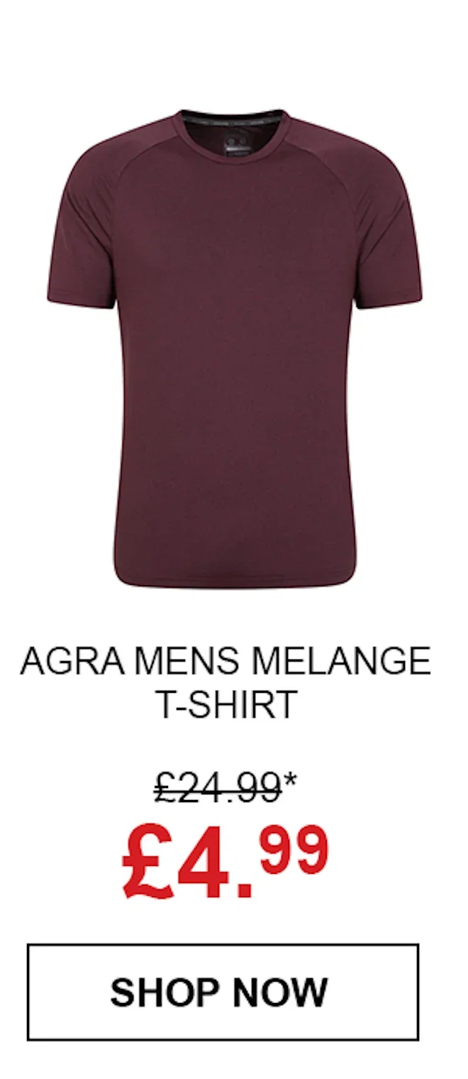 Agra Mens Melange T-Shirt