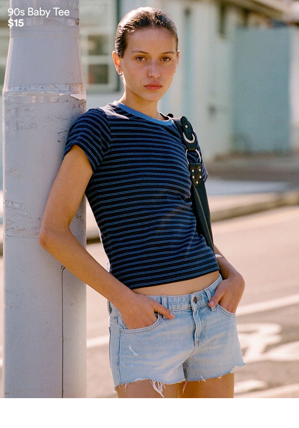90s Baby Tee $15