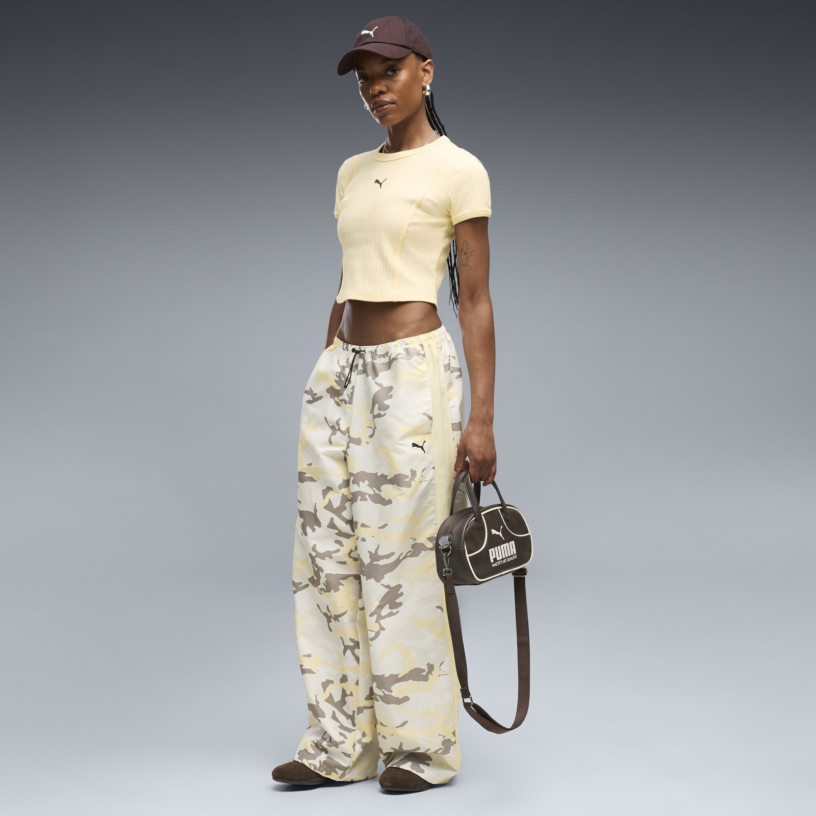 PUMA Street Glam Women's Relaxed Camo Pants