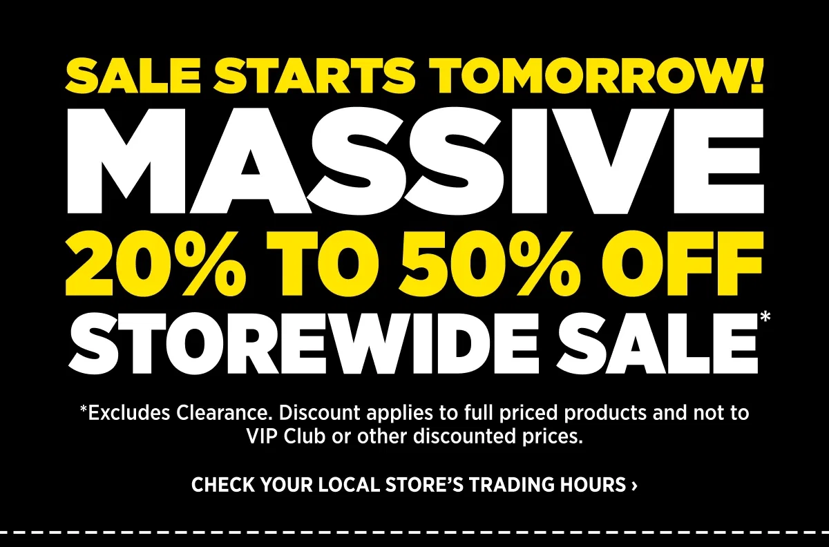 Massive Sale