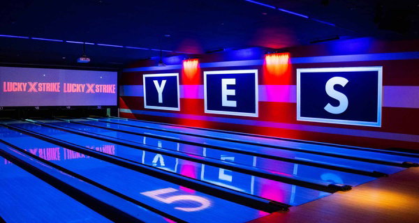 Bowling (Shoes included) for Easy Fun with Friends at Lucky Strike