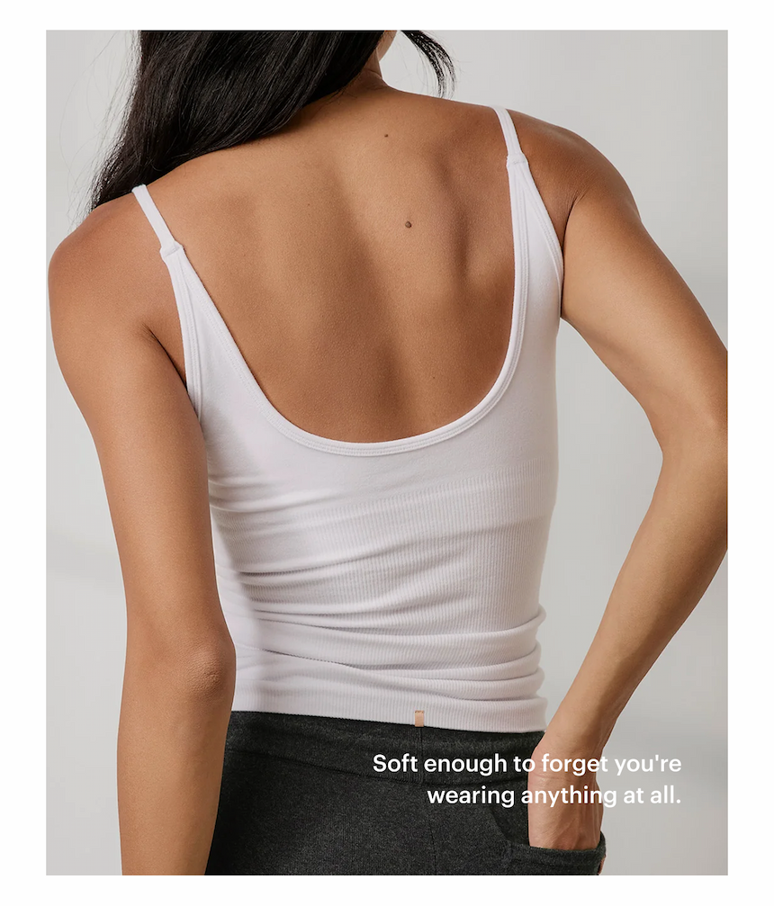white top - seamless modal basics