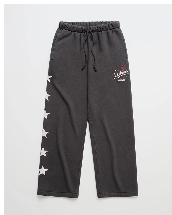 Dodgers Stars Fleece Straight Sweatpant