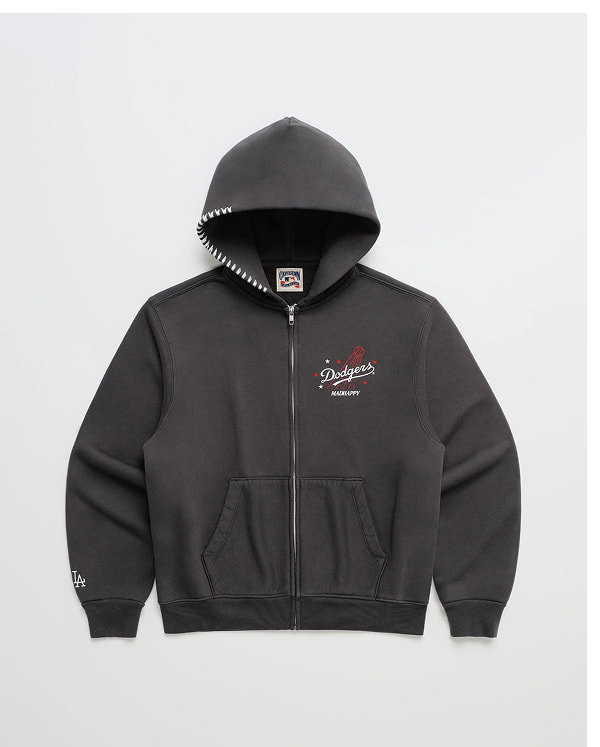 Dodgers Stars Fleece Zip Up