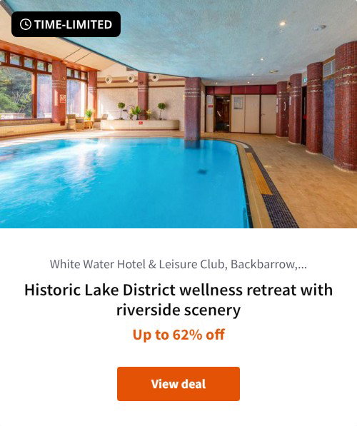 Historic Lake District wellness retreat with riverside scenery