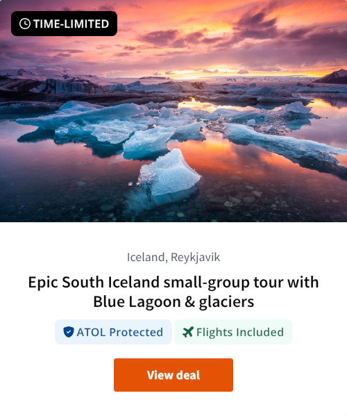 Epic South Iceland small-group tour with Blue Lagoon &amp; glaciers