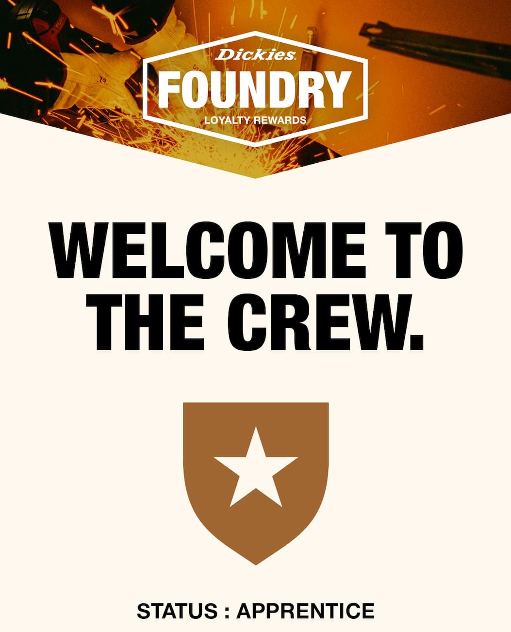 WELCOME TO THE CREW. Start earning points on every purchase. Login To Shop.
