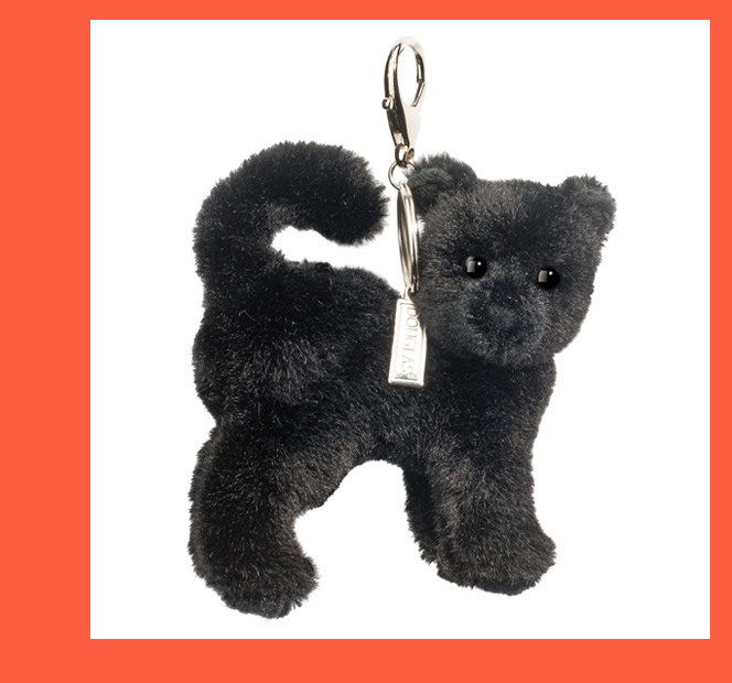 Scaredy Cat Bag Charm