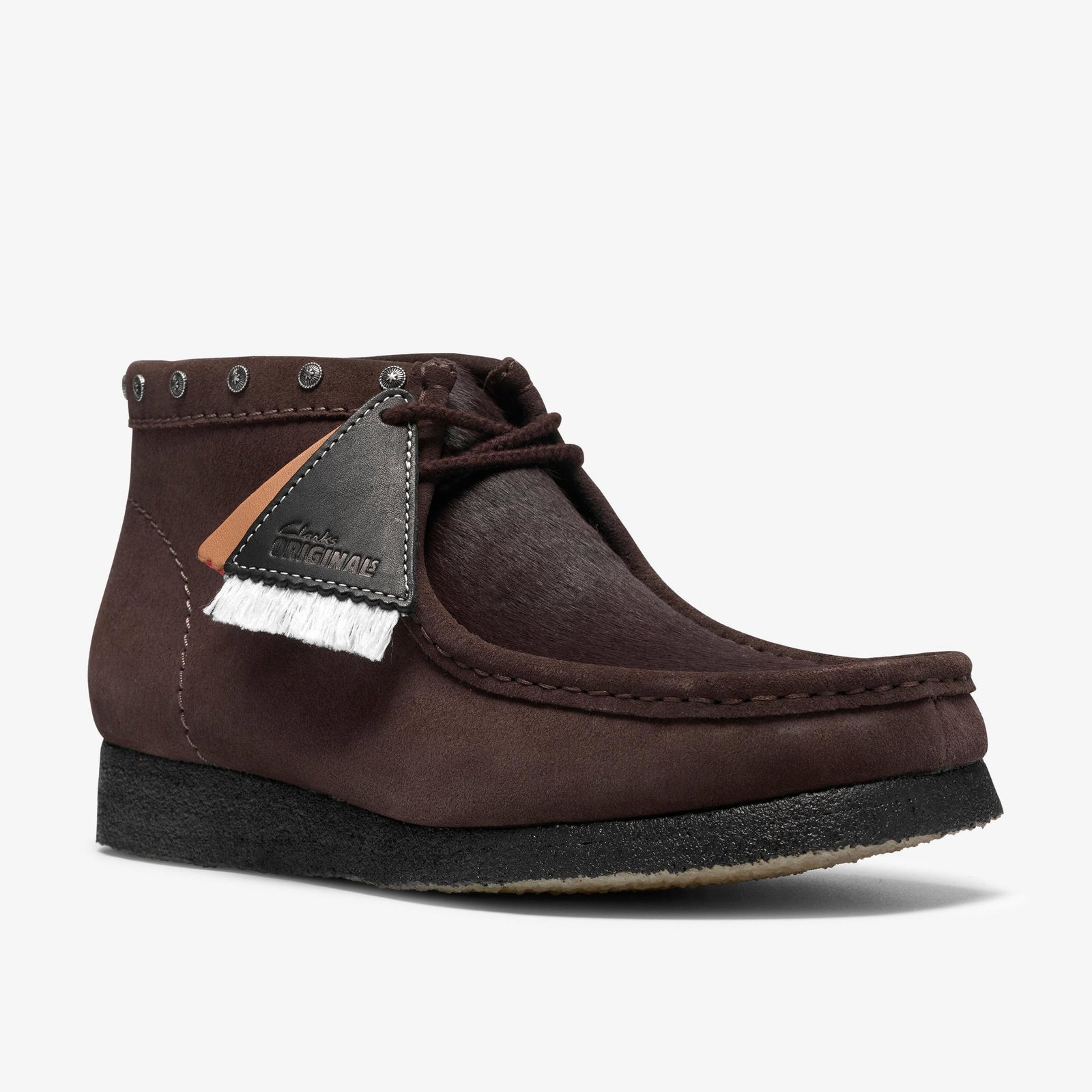 Shop Wallabee Boot Brown Interest