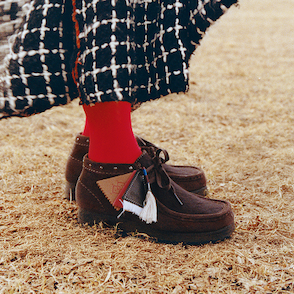 Shop Wallabee Boot Brown Interest
