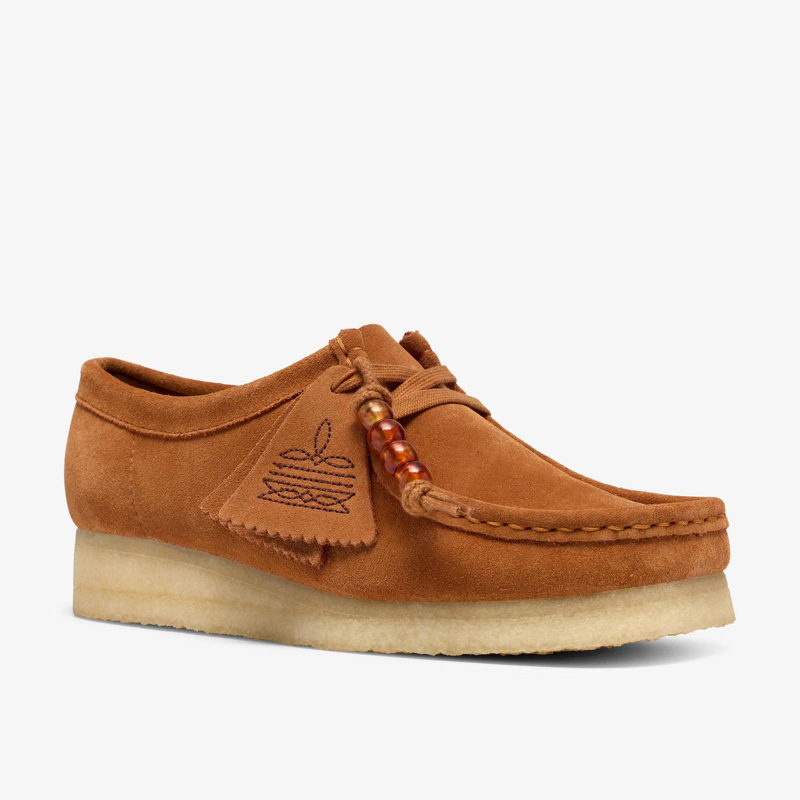 Shop Wallabee Ginger Suede